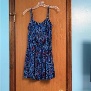 Blue and Purple Dress